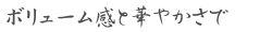 太巻きコメント　